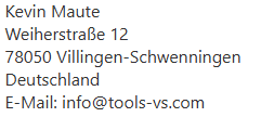 Datenschutz